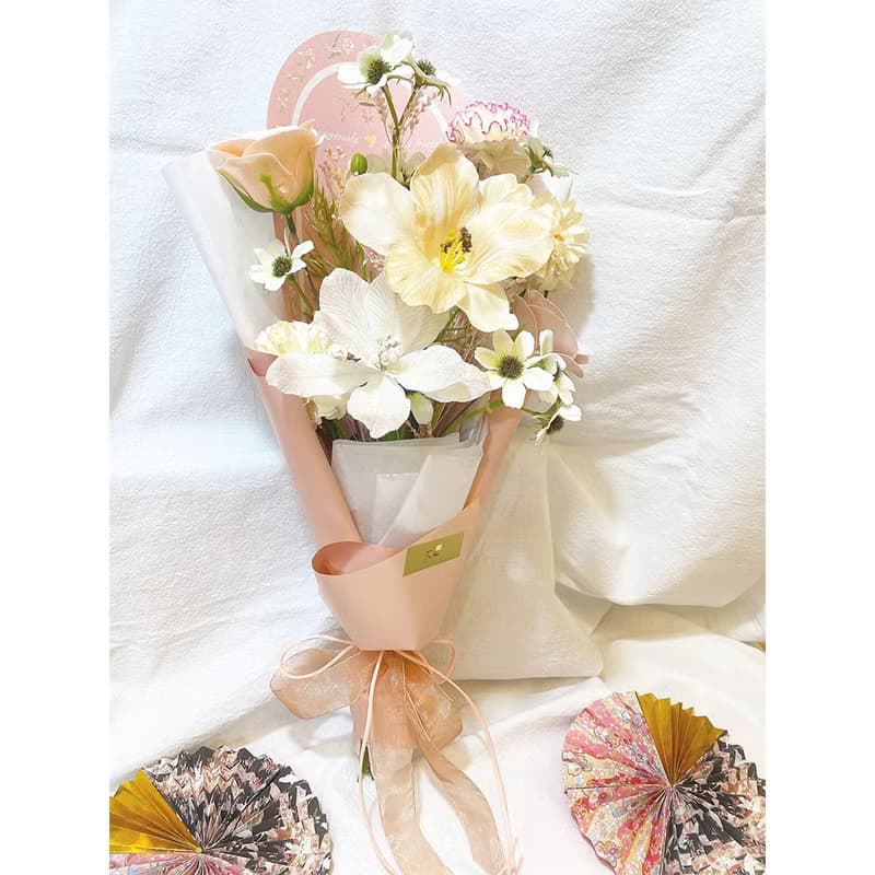 永恆 盛開 包裝花束