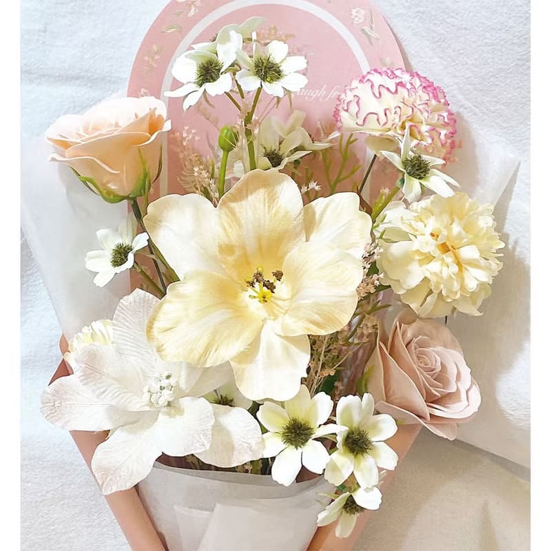 永恆 盛開 包裝花束