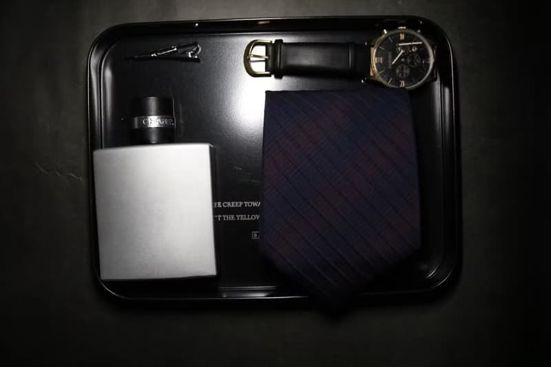 紫蘭色斜條紋暗紋領帶正裝商務紳士necktie