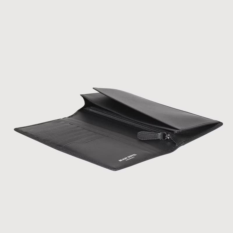 【免費升級送禮包裝】格瑞克D 8卡V型長夾-黑色/BF513-620-BK