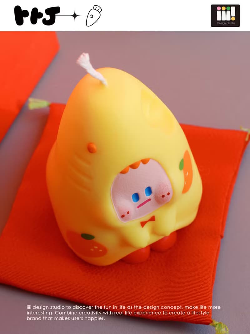 【新年禮物】 大吉大利  手作香氛蠟燭 檸檬茉莉香味
