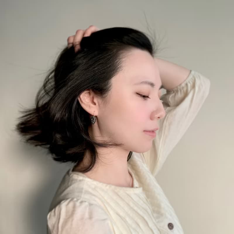 耳環 觀葉植物 迷你 樹脂 銀飾 耳勾 禮物 禮盒 情人節