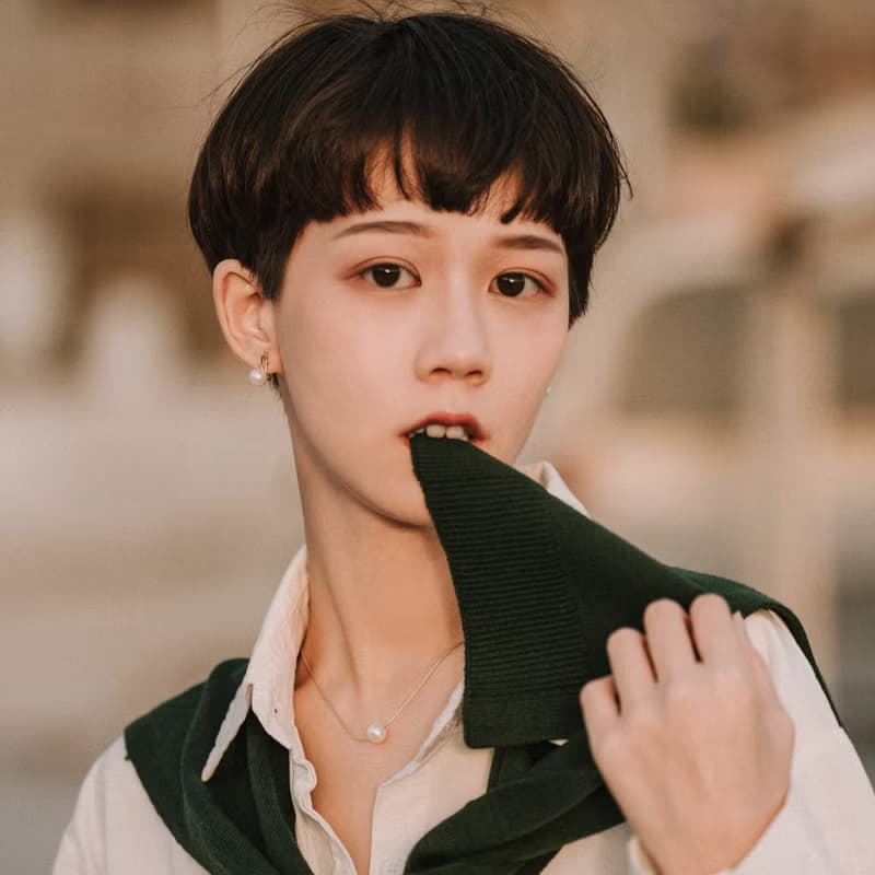Melody_夾式珍珠耳環