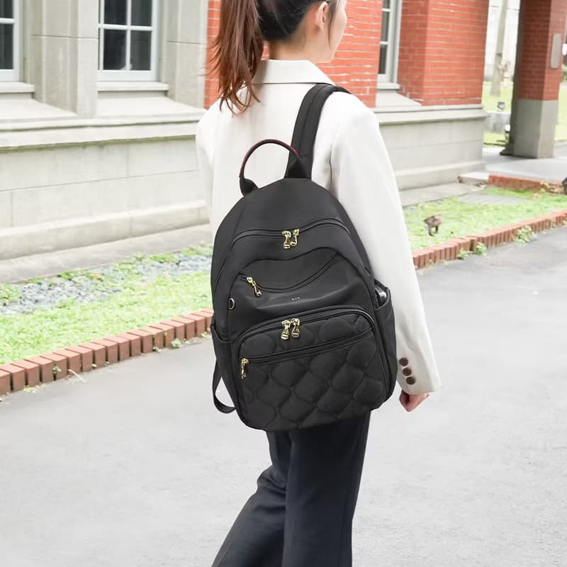 必BUY葫蘆紋旅行後背包(大款)23336黑色