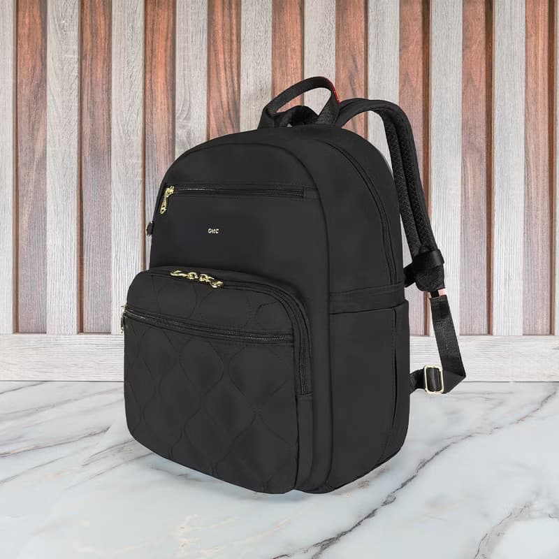 必BUY葫蘆紋旅行後背包(大款)23336黑色