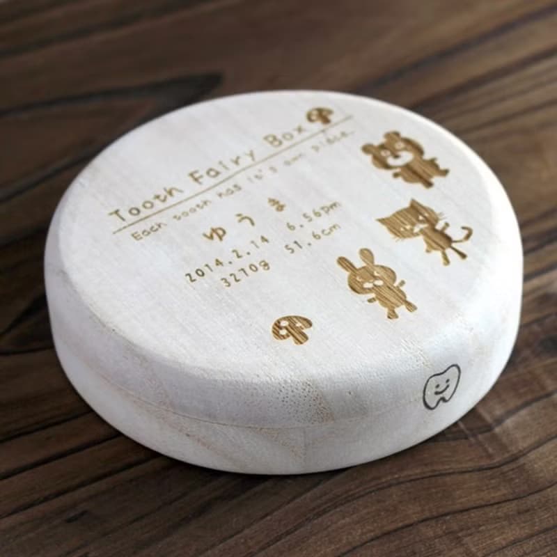 森の動物　乳歯ケース　Tooth box オリジナル　乳歯入れ　歯の入れ物　子どもの歯入れ　出産祝い　七五三　プレゼント　ギフト