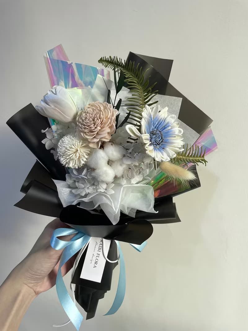 蒙夏禮安的畫作; 畢業 向日葵花束 情人節花束 生日花束 老師禮物