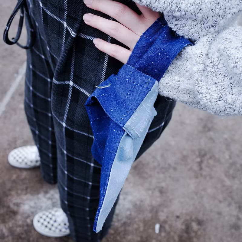 雙色 森女系文藝復古中古男女手提棉麻輕便小手包午餐包環保布袋