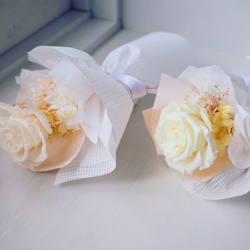 永生玫瑰花束  生日 l 週年 l 慶祝 l 紅色系