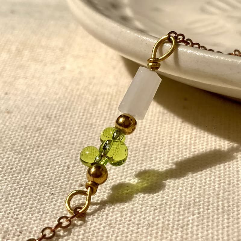 老林雜貨 | 青葡萄黃銅手鍊