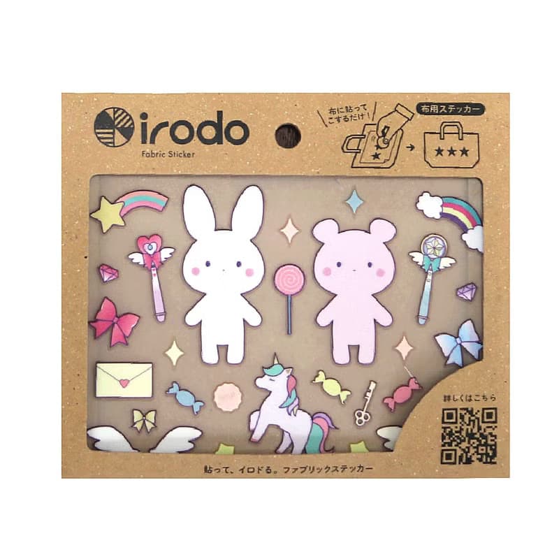 | 手作DIY | irodo免熨燙布用轉印貼—彩虹夢川