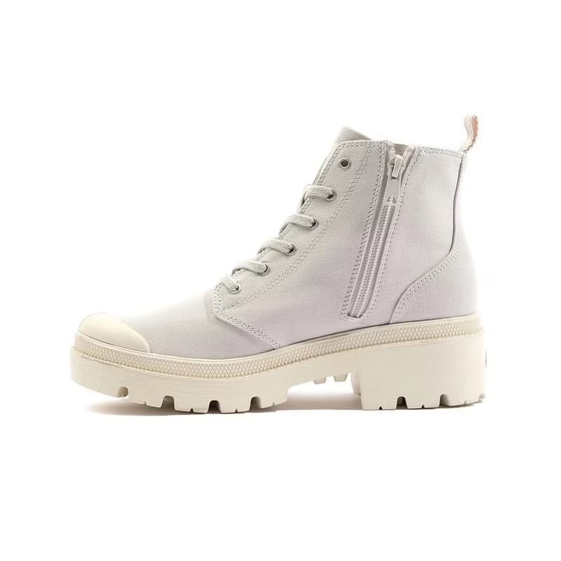 PALLADIUM PALLABASE TWILL經典拉鍊帆布美腿靴96907