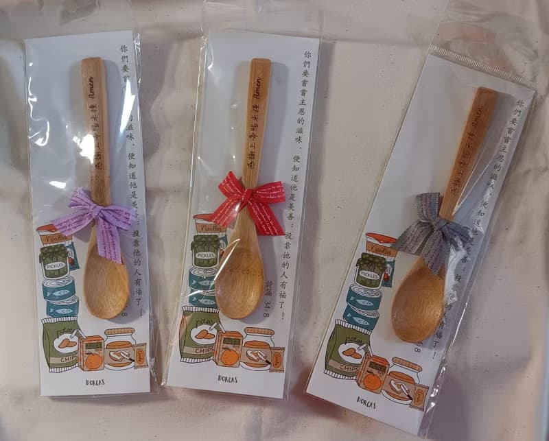 楠竹天然無漆  木湯匙