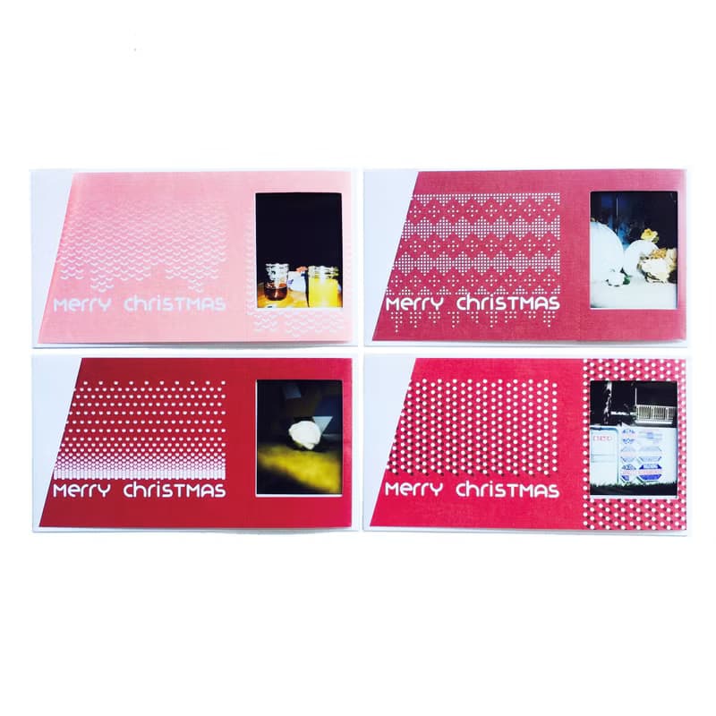 Pin Cards - Knitting 聖誕卡 / 專為拍立得設計的禮物卡