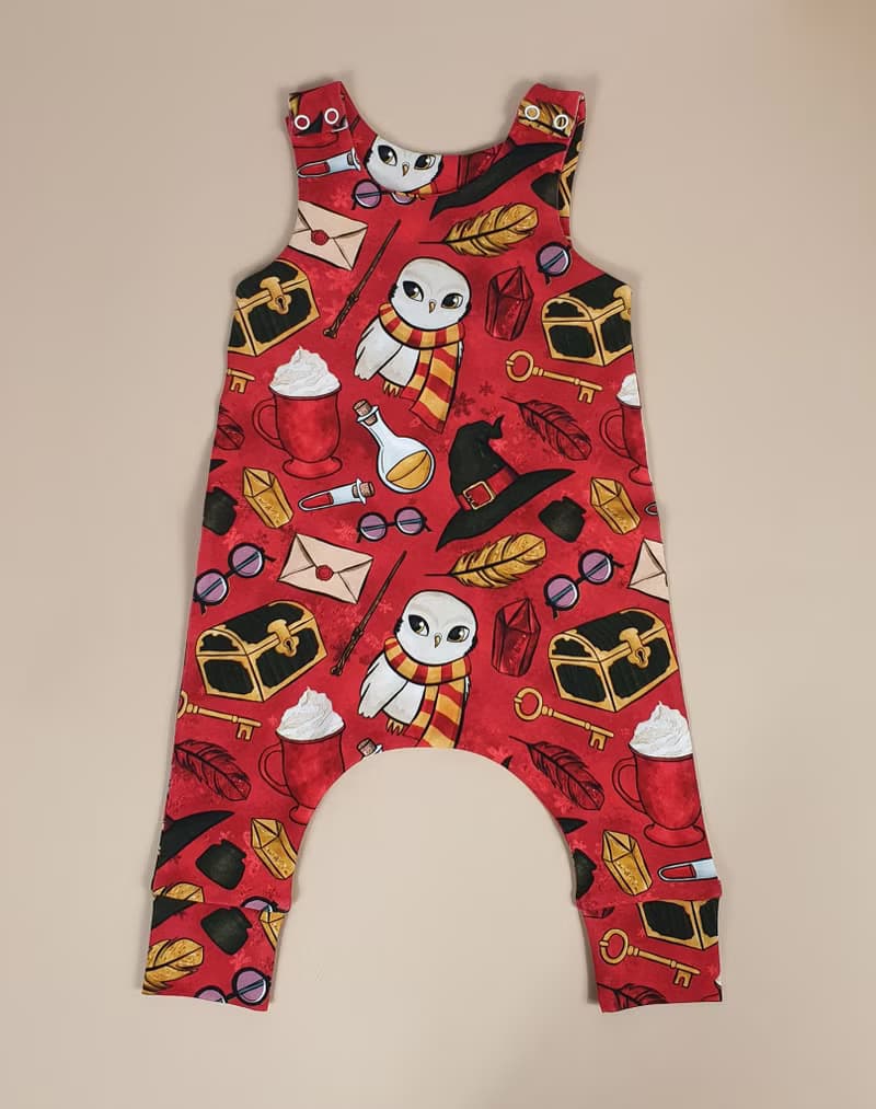 Magic Wizard baby romper, baby boy romper, baby girl romper, baby overalls
