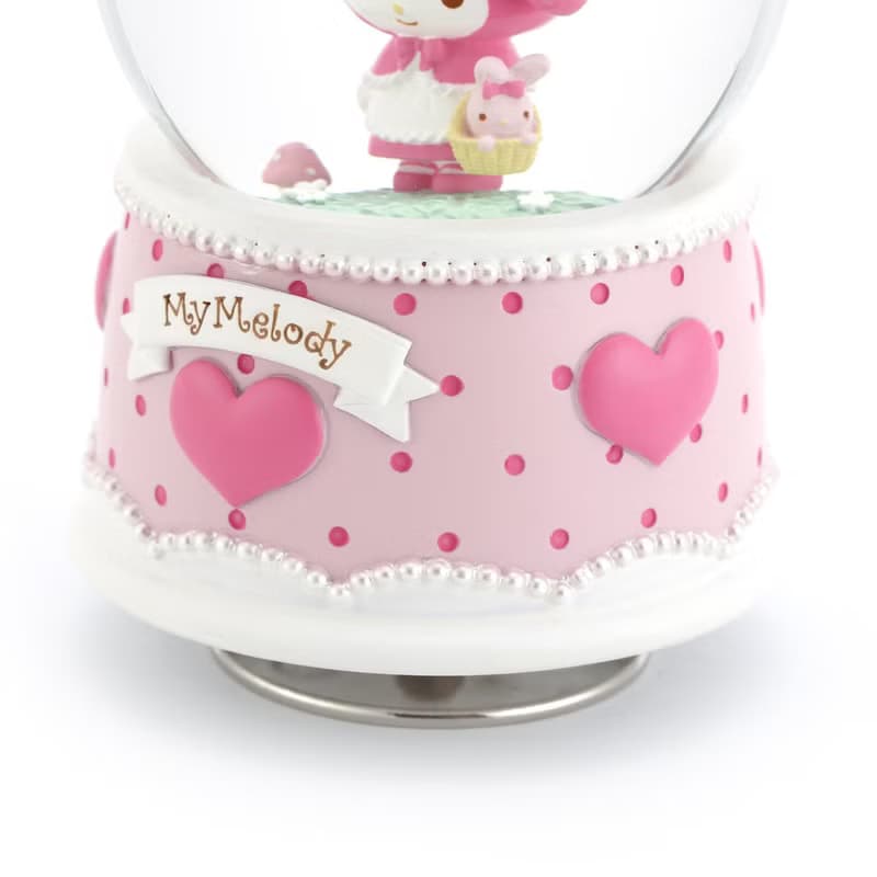 My Melody 小紅帽 水晶球音樂盒 生日 情人節 聖誕交換禮物 療癒