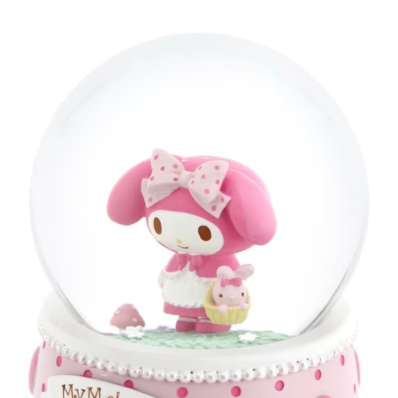 My Melody 小紅帽 水晶球音樂盒 生日 情人節 聖誕交換禮物 療癒