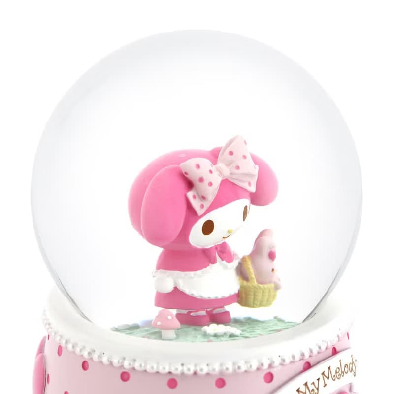 My Melody 小紅帽 水晶球音樂盒 生日 情人節 聖誕交換禮物 療癒