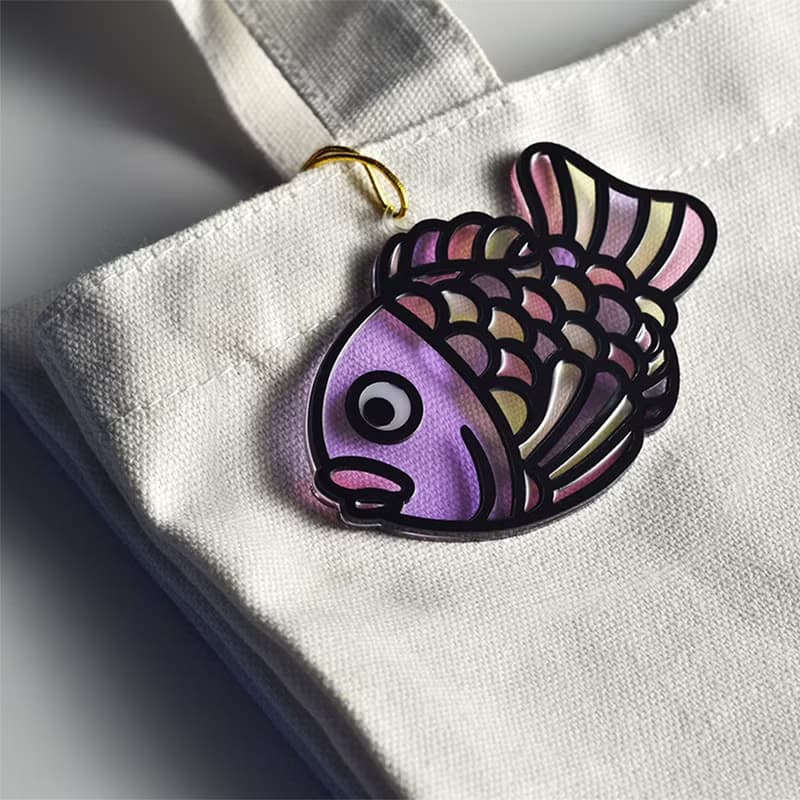 鯛魚燒 掛飾 / 匙扣  l 龍年 福貼 揮春 春聯 招財 招財貓