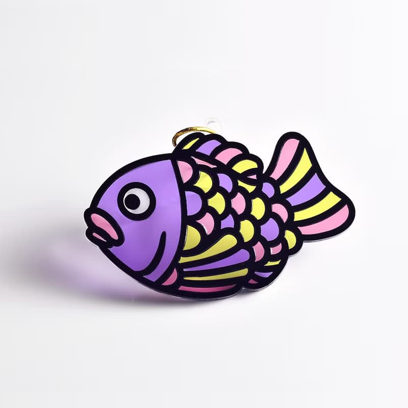 鯛魚燒 掛飾 / 匙扣  l 龍年 福貼 揮春 春聯 招財 招財貓