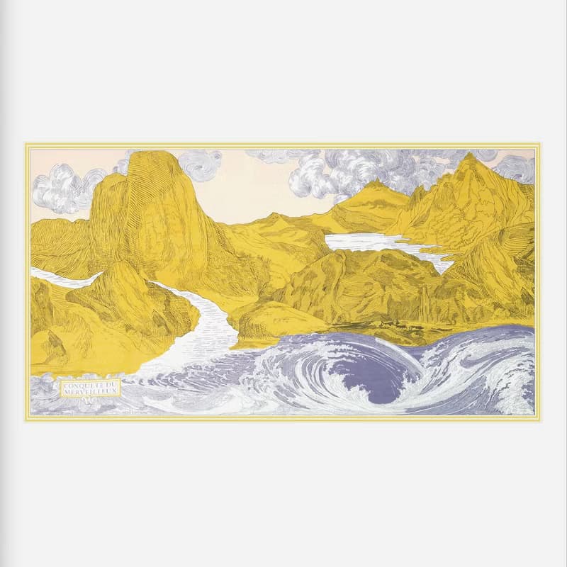 【INOUI EDITIONS】BALTHAZAR 純棉圍巾 / YELLOW