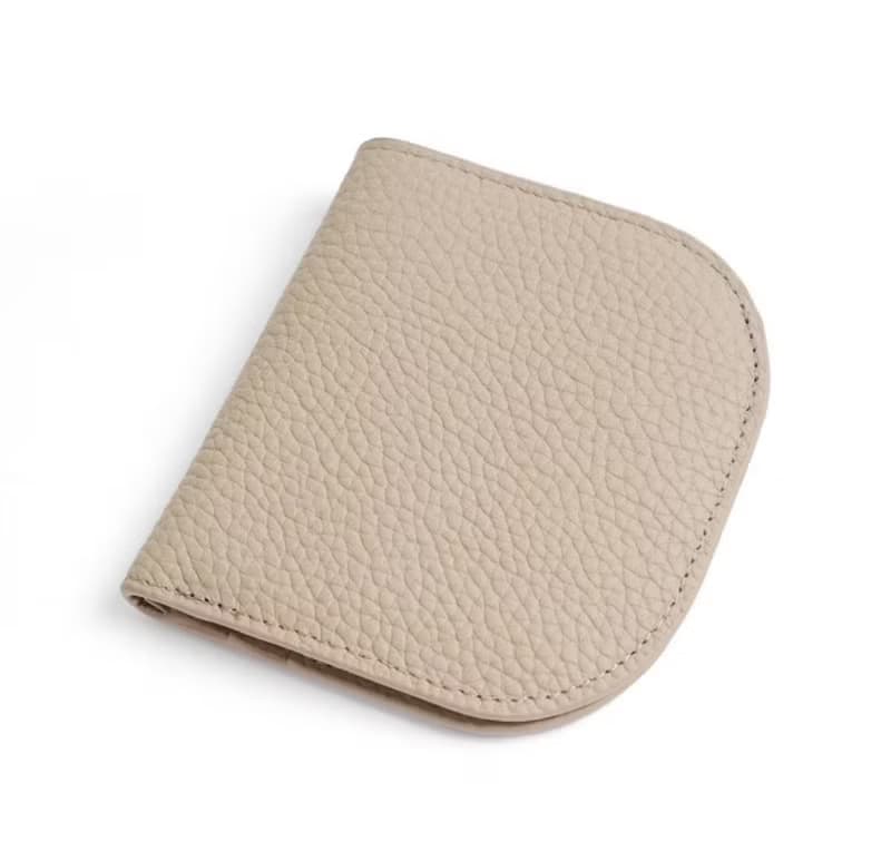 真皮【對摺錢包】雪人 短夾 錢包 零錢包 皮包 輕薄 情人節禮物