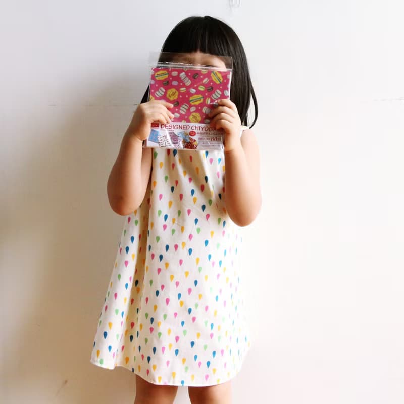 洋裝 嬰兒 裙子 寶寶女童裝【 彩色水滴-公主裙材料包】適用3歲-6歲
