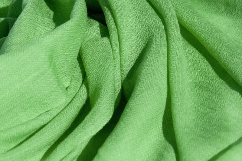 喀什米爾Cashmere/羊絨圍巾/純羊毛圍巾披巾/戒指絨披肩-綠色草原