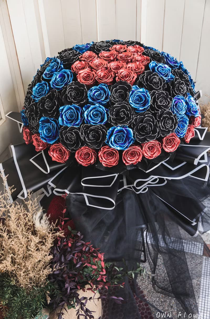 101朵/巨大花束/求婚花束/不凋花束/生日花束/情人節花束/永生花