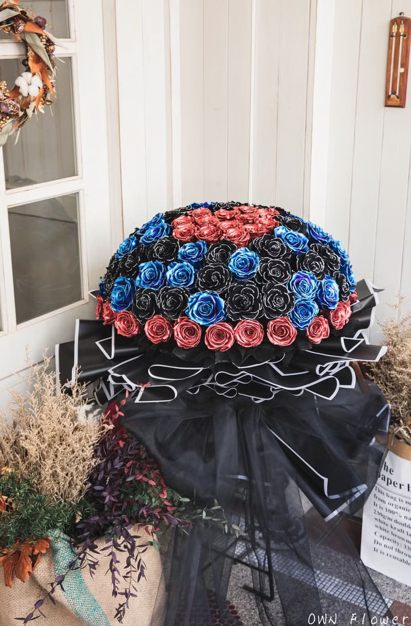 101朵/巨大花束/求婚花束/不凋花束/生日花束/情人節花束/永生花