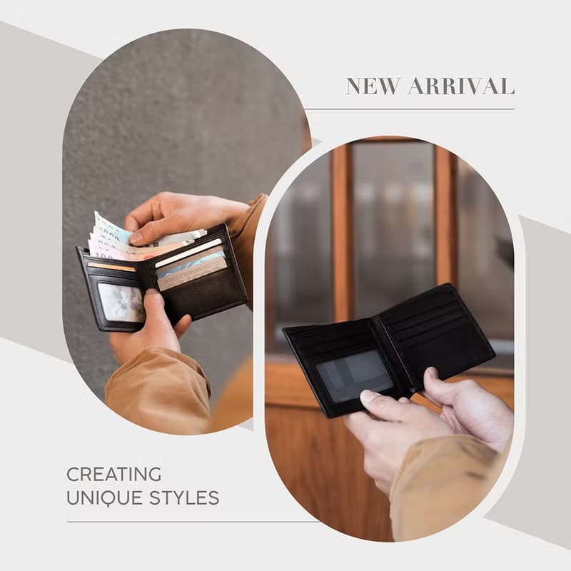 1991 經典薄款輕便植鞣牛皮 真皮短夾 TAIRUI