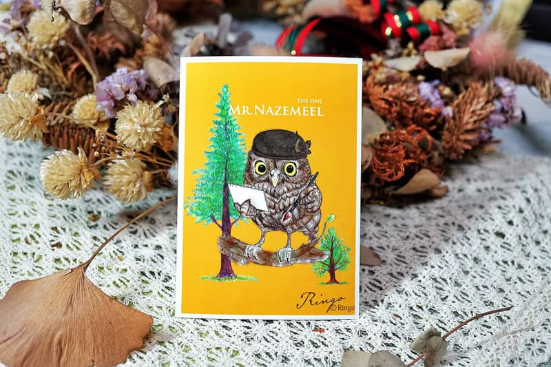 涅茲梅爾先生─日製動物療癒防水貼紙/小卡片/行李箱/筆電