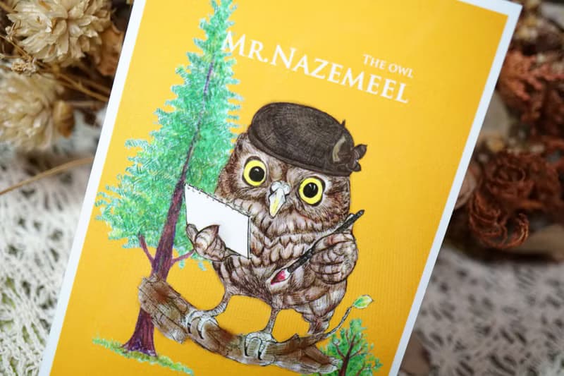 涅茲梅爾先生─日製動物療癒防水貼紙/小卡片/行李箱/筆電