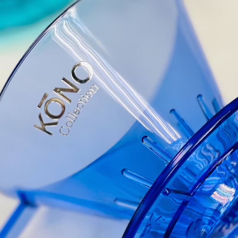 【日本】KONO 2022限定款 01系列 名門錐型濾杯│1~2人用 寶石藍