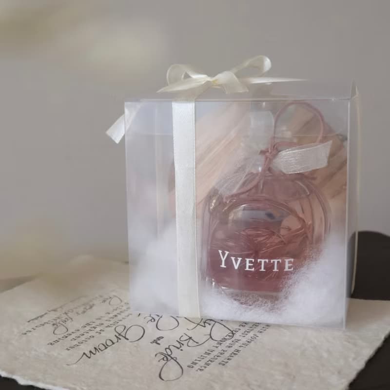 永生花粉調復古瓶浮游花夜燈 畢業 生日 情人節週年禮物