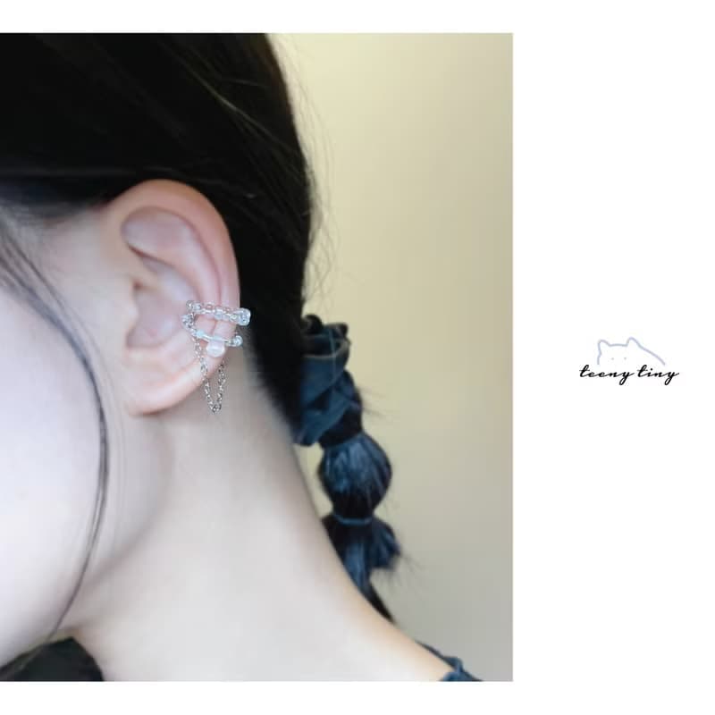 TeenyTinyCraft | 水凝 手工耳骨夾