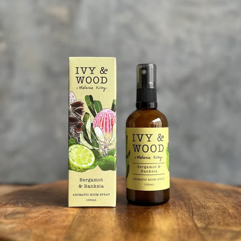佛手柑與澳洲忍冬香氛噴霧-【IVY&WOOD】天然手作香氛