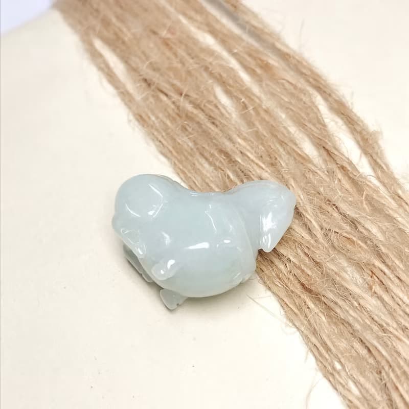 飄綠花翡翠唐馬 | 天然緬甸玉A貨翡翠 | 送禮