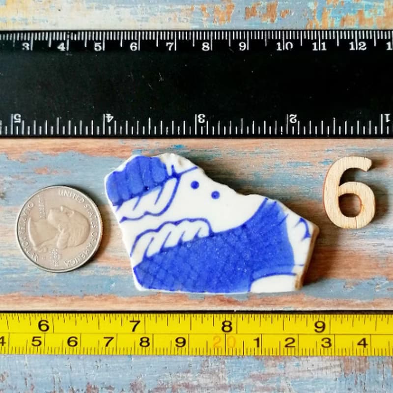 Floral Sea Pottery 青花碎瓷 Broken china/Broken mosaic tiles 老瓷器 Broken pottery 老瓷器