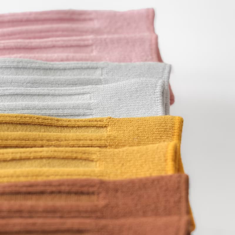 【任10雙 65折】乾燥感・機能美學∣雙針筒羅紋襪∣ 台灣製造