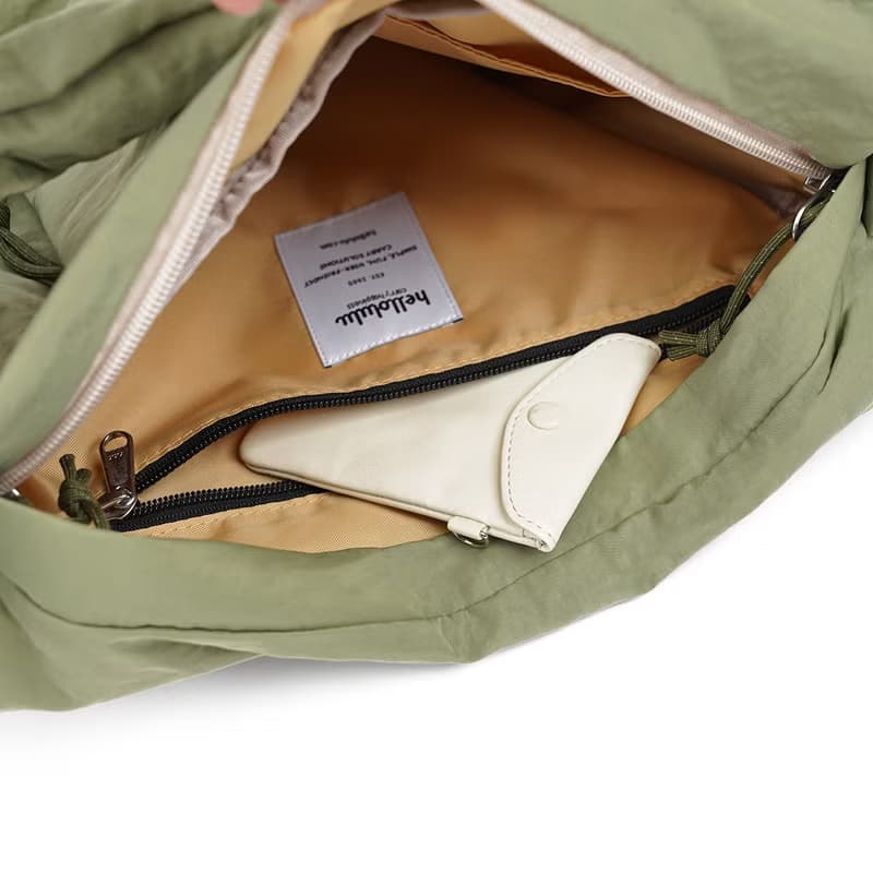 【FW25全新Wander系列】MILES 日常斜背包 中號 (草綠色)