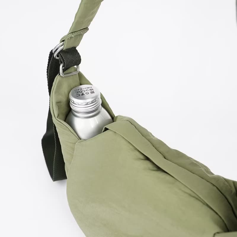 【FW25全新Wander系列】MILES 日常斜背包 中號 (草綠色)