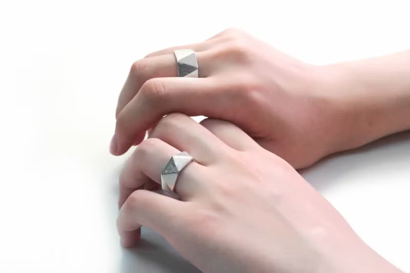 續未來 三角形(小) 925純銀戒指-64DESIGN