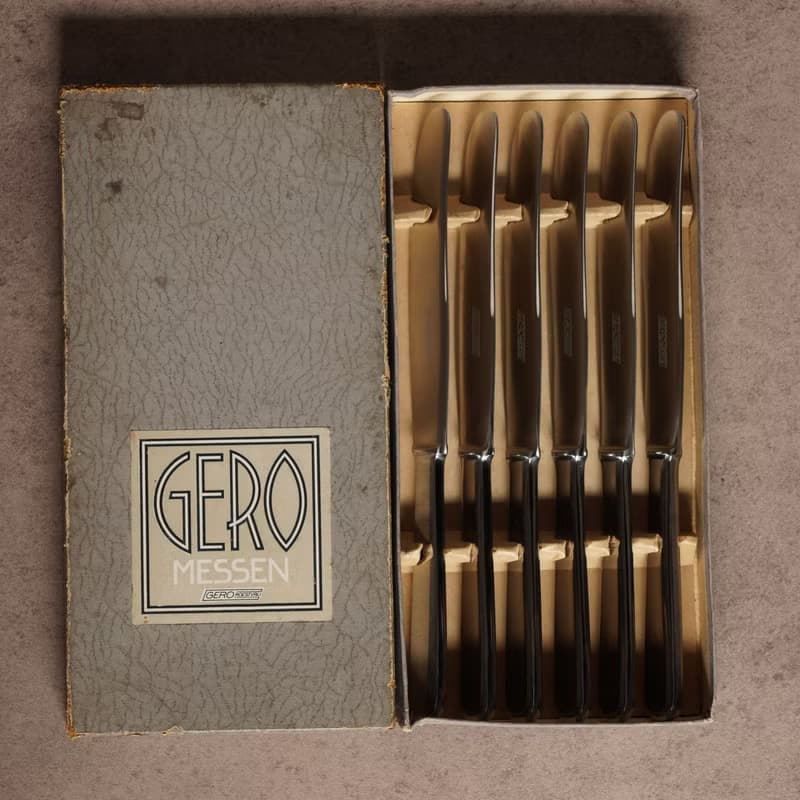 荷蘭Gero不鏽鋼奶油/果醬抹刀6入組