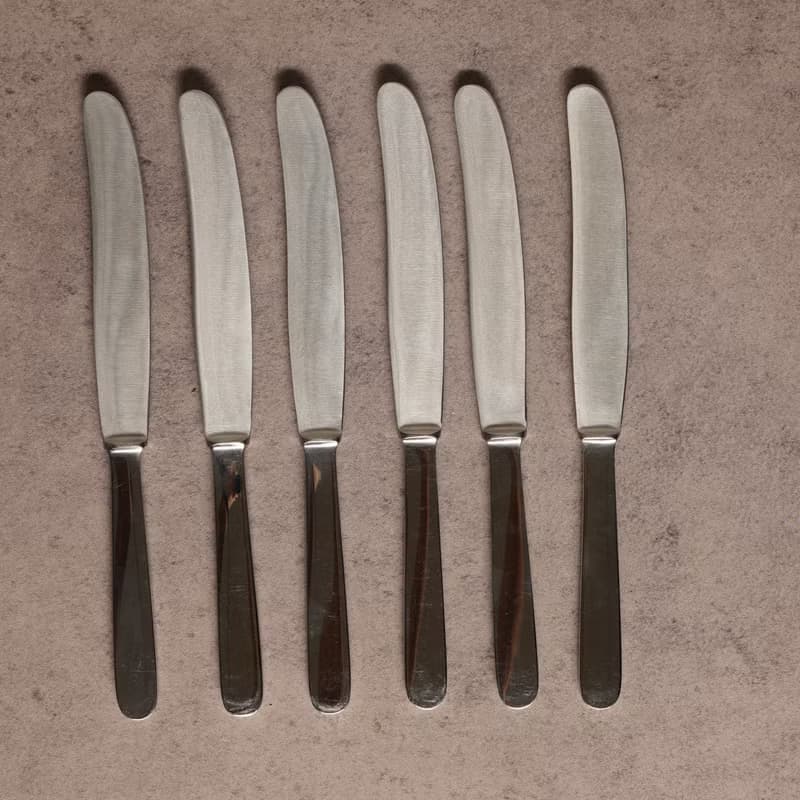 荷蘭Gero不鏽鋼奶油/果醬抹刀6入組