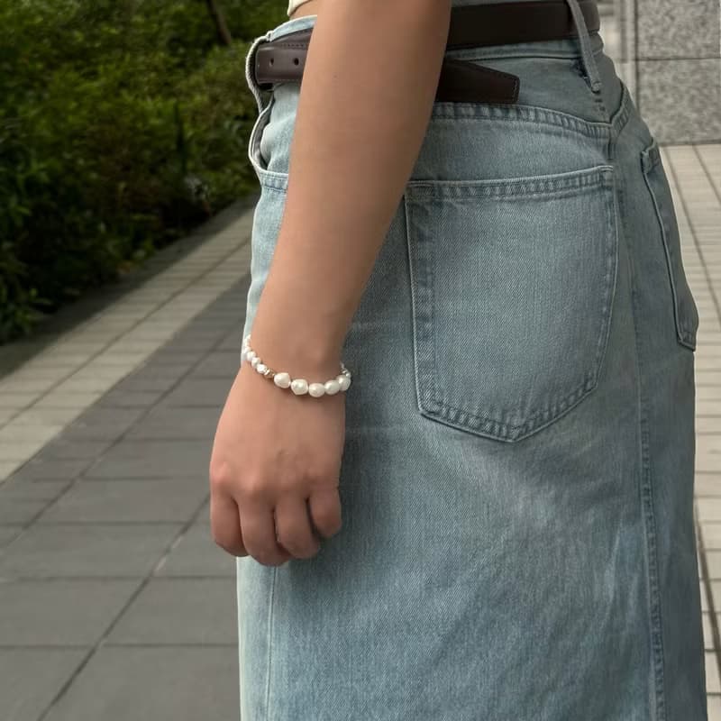 【手作設計】Stoney 巴洛克天然珍珠手鍊