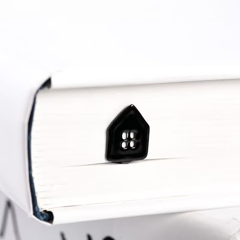 Bookmark My Sweet Home, small bookish gift for book lover.