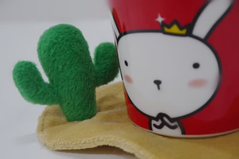 Bucute立體吸水杯墊/畢業禮物/情人禮物/獨家發售/生日禮物/交換禮物/