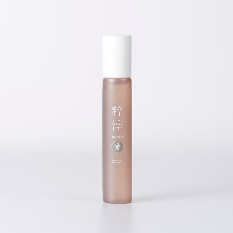 精油推薦【愛】精油滾珠棒-緩解胸悶解憂舒心精油-七脈輪心輪精油