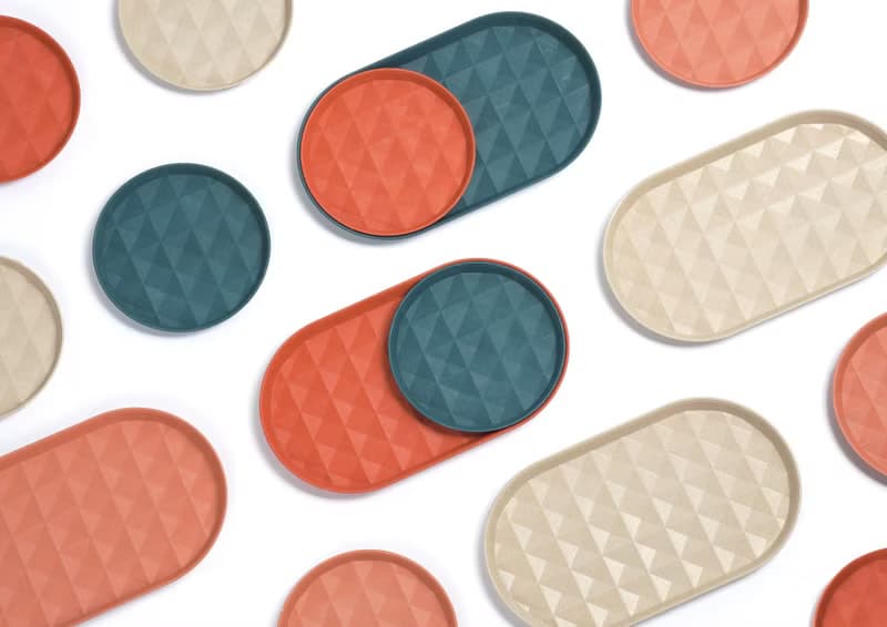 re-ing 菱格盤-長盤3入